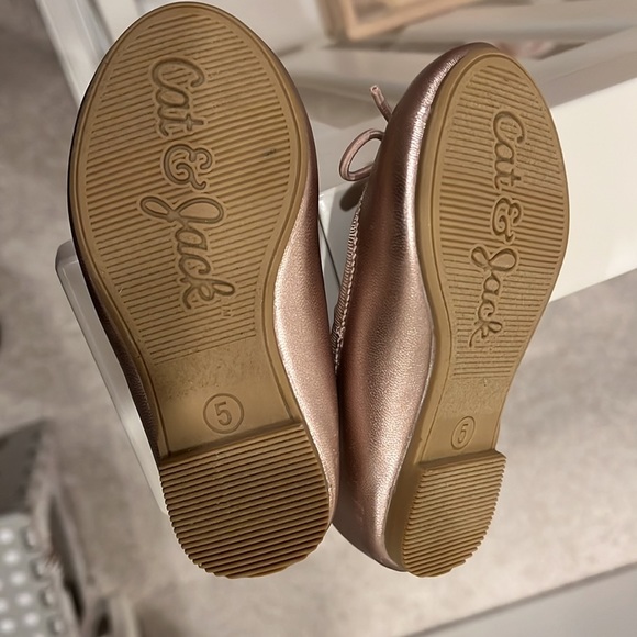Cat and Jack Becca rose gold ballet flats! - Picture 6 of 6